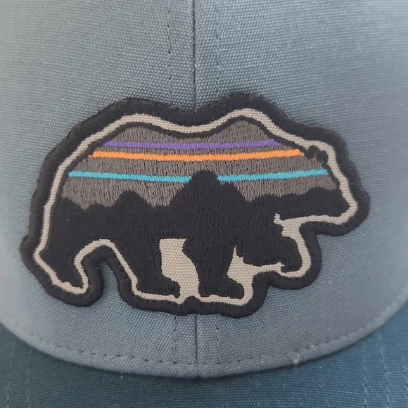Patagonia Fitz Roy Bear Kids Trucker Hat - Picture 3 of 5